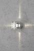 Konstsmide Monza 7943-310 LED-Außenwandleuchte EEK: G (A - G) LED LED fest eingebaut 3 W Aluminium