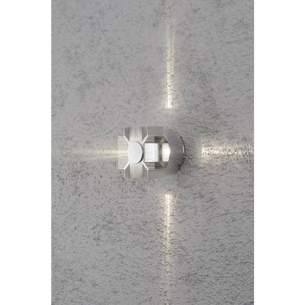 Konstsmide Monza Buiten LED-wandlamp 3 W Aluminium