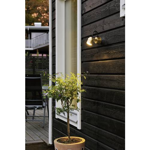 Konstsmide Monza Medium 7903-800 LED-Außenwandleuchte EEK: G (A - G) LED LED fest eingebaut 3 W Bronze