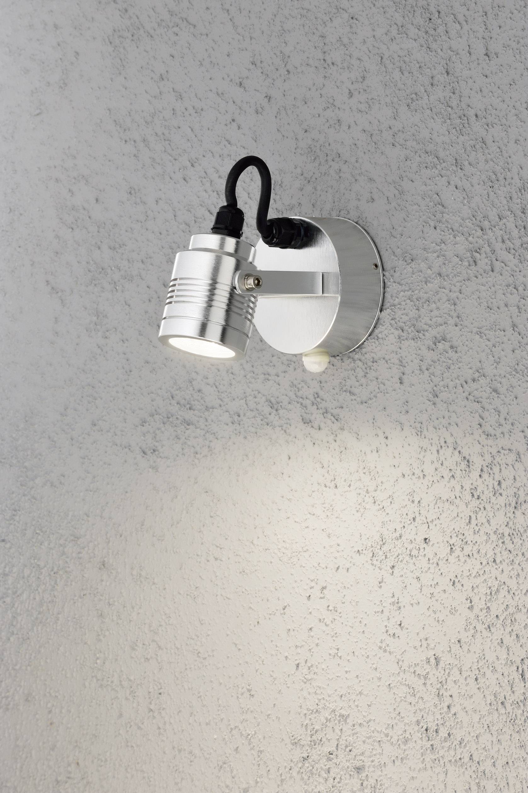 KONSTSMIDE LED-Außenwandleuchte mit Bewegungsmelder 3 W Warm-Weiß Konstsmide Monza Medium 7941-310 A