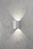 Konstsmide Cremona 7940-310 LED-Außenwandleuchte EEK: F (A - G) LED LED fest eingebaut 6 W Grau