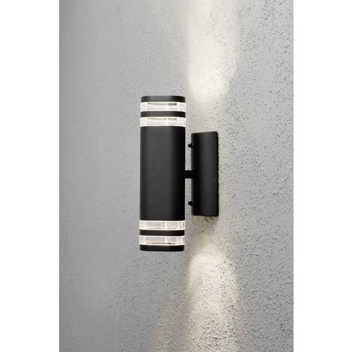 Konstsmide Modena Up & Down Big 7516-750 Außenwandleuchte Halogen GU10 70 W Schwarz