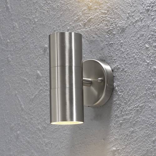 Konstsmide Modena Up & Down Big 7571-000 Außenwandleuchte Halogen GU10 75 W Edelstahl