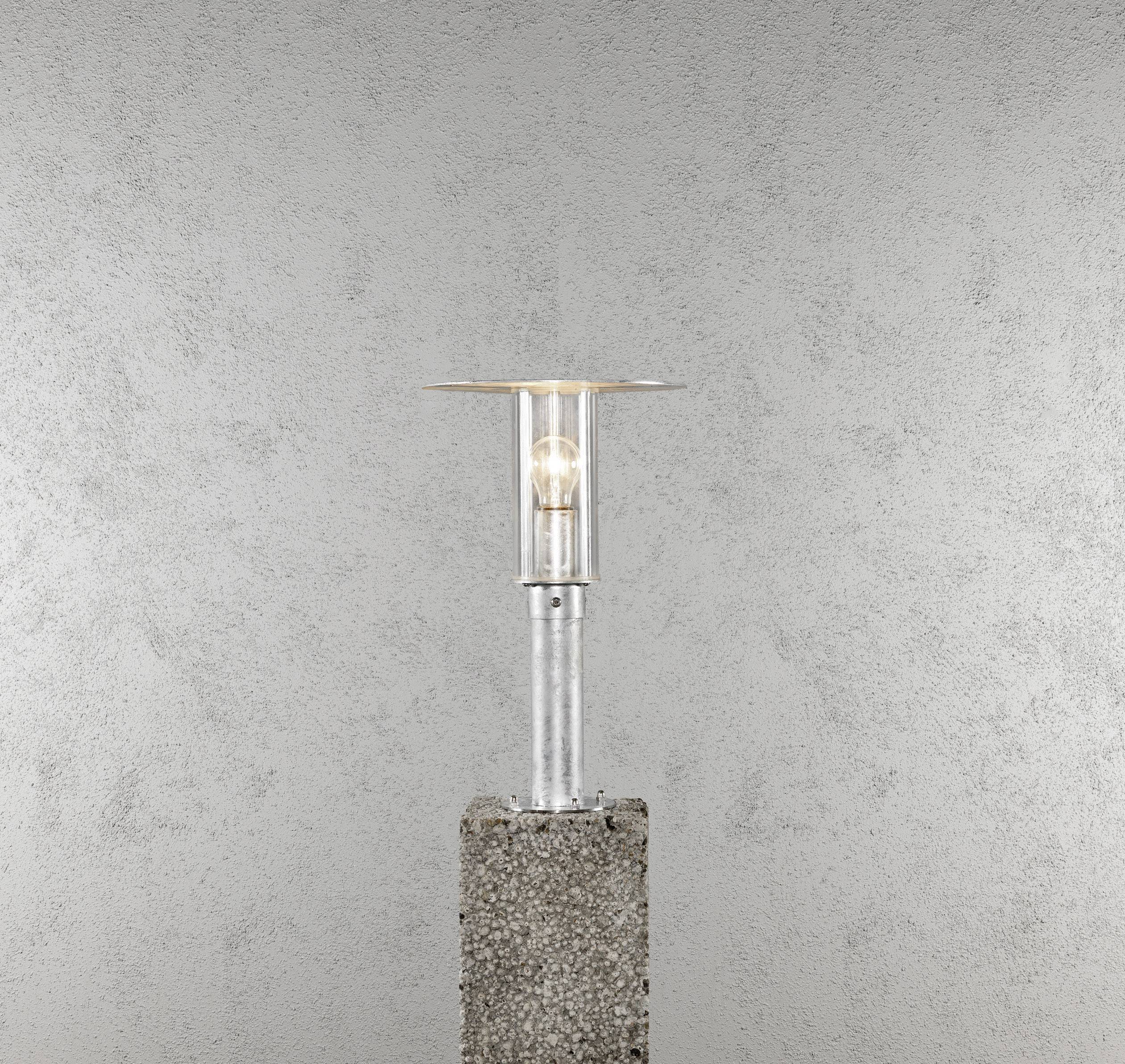 Konstsmide 661-320 Mode Außenstandleuchte Glühlampe, Energiesparlampe E27 60 W Stahl