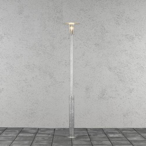 Konstsmide 663-320 Mode Außenstandleuchte Glühlampe, Energiesparlampe E27 60 W Stahl