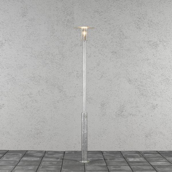 Konstsmide 663-320 Mode Außenstandleuchte   Glühlampe, Energiesparlampe E27 60 W Stahl