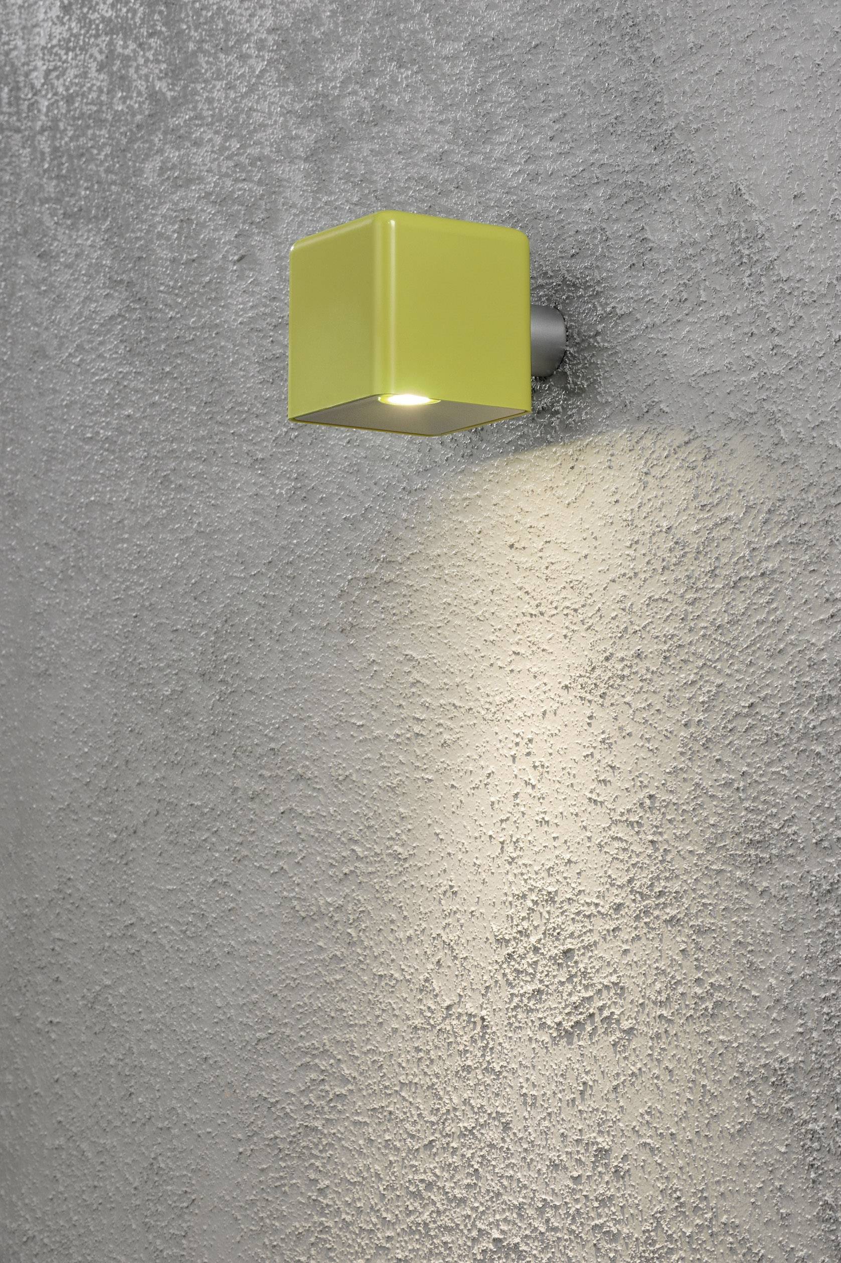 KONSTSMIDE LED-Außenwandleuchte 3 W Warm-Weiß Konstsmide Amalfi Nova 7681-100 Oliv