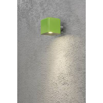 Konstsmide Amalfi Nova 7681-600 LED-Außenwandleuchte EEK: G (A - G) LED LED fest eingebaut 3 W Grün