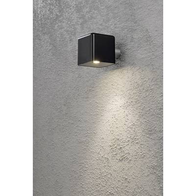 Konstsmide Amalfi Nova 7681-750 LED-Außenwandleuchte EEK: G (A - G) LED LED fest eingebaut 3 W Schwarz