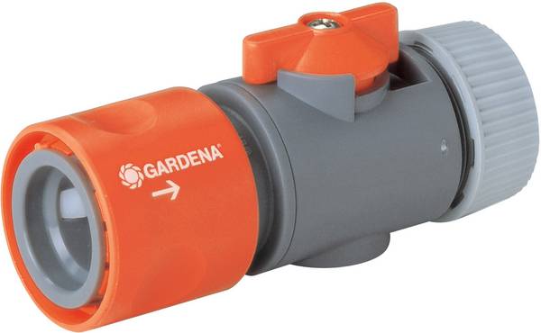 GARDENA 00942-50  Kunststoff Regulierstop 13 mm (1/2") Ø, Steckkupplung
