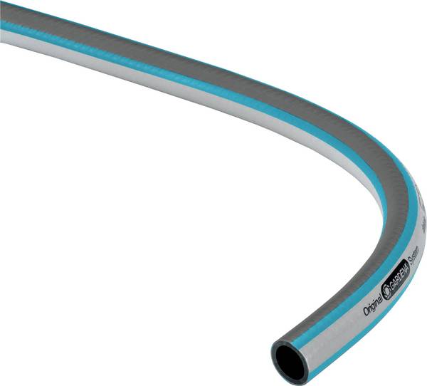 GARDENA 18025-20 Classic 19 mm (3/4 Gartenschlauch Schlauch-Innen-Ø=19 mm 50 m 3/4 Zoll 1 St. Grau, Blau