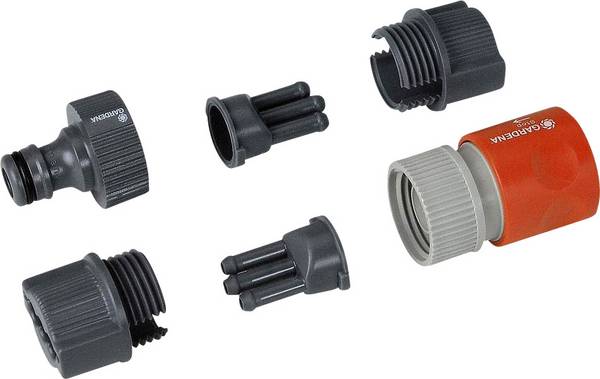 GARDENA 05316-20 Schlauch-Regner-Anschluss-Set