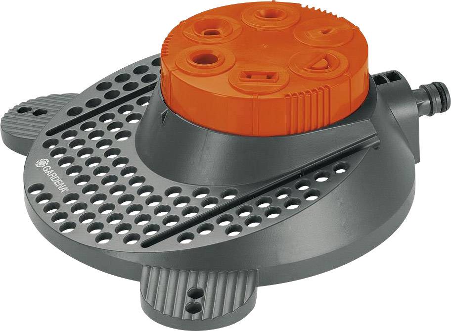 GARDENA 02073-20 Classic Multi-surface Sprinkler 11-100 m² 6 Patterns