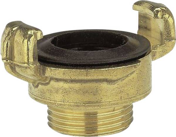 GARDENA 07116-20  Messing Klauenkupplung-Gewindestück Klauenkupplung, 41,91 mm (1 1/4") AG