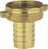 GARDENA 07143-20 Messing Schlauch-Verschraubung 30,3 mm (1") IG, 13 mm (1/2") Ø
