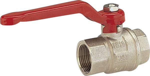 GARDENA 07336-20 Kugelhahn  3/4"  Silber, Rot