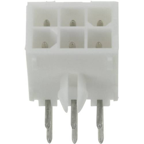 Thumbnail - TE Connectivity Stiftgehäuse-Platine Mini-Universal-MATE-N-LOK Polzahl Gesamt 6 Rastermaß: 4.14 mm 1-770969-1 1 St.