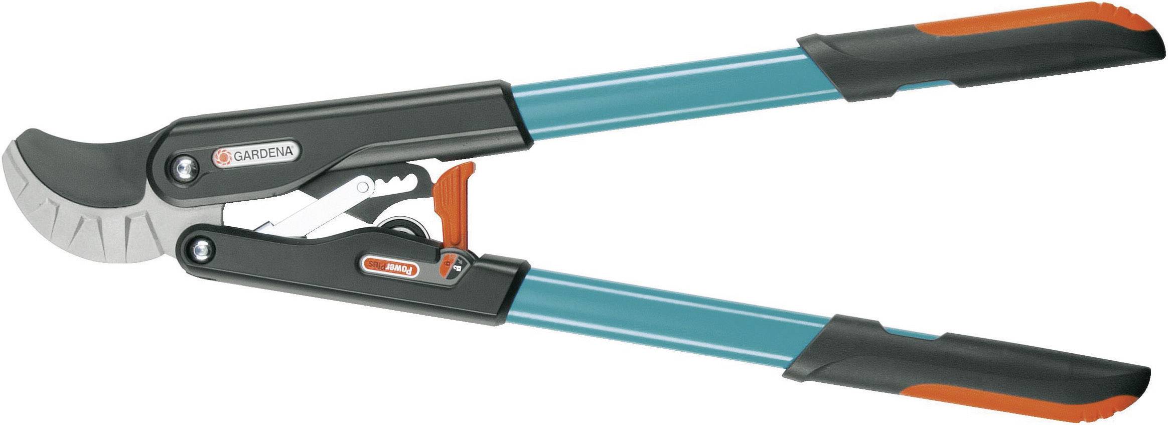 Srebrno-turkizne škarje za veje z ravnimi rezili. Preusmeritev na kategorijo škarje za veje