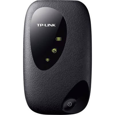 TP-LINK M5250 Mobiler 3G-WLAN-Hotspot bis 10 Geräte 21.6 MBit/s mit microSD-Kartenslot Schwarz