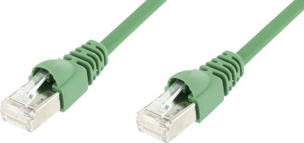 Telegärtner Patchkabel Serie MP8 FS 100 F/UTP Cat.5e 10 m LSZH grün