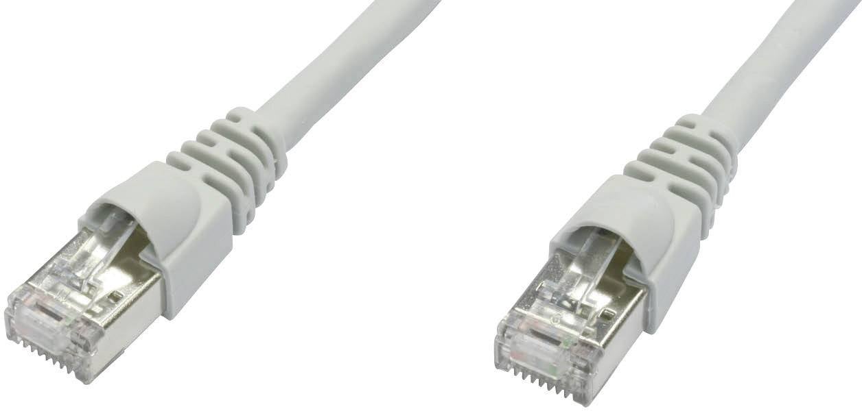 TELEGÄRTNER Patchkabel S/FTP, Cat.6A, LSOH, weiß, 3 m