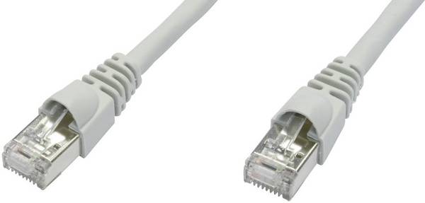 TELEGÄRTNER Patchkabel S/FTP, Cat.6A, LSOH, weiß, 3 m