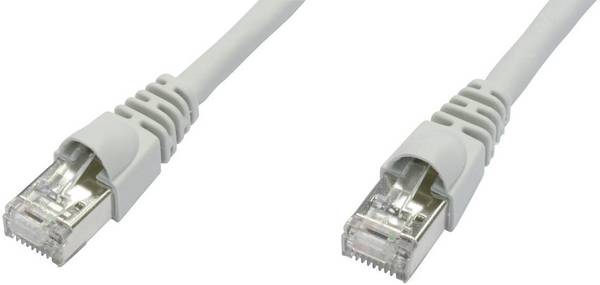TELEGÄRTNER Patchkabel S/FTP, Cat.6A, LSOH, weiß, 10 m