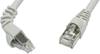 Telegärtner L00000A0189 RJ45 Patchkabel CAT 6a S/FTP 0.50 m Grau Flammwidrig, mit Rastnasenschutz 1 St.