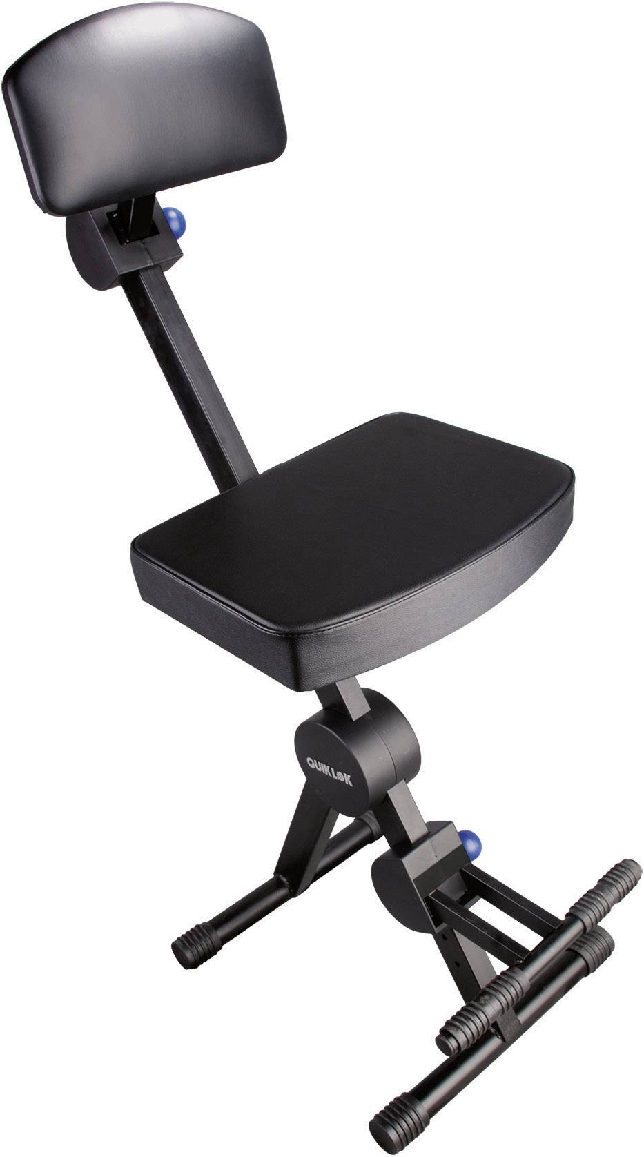 Tabouret de piano Quik Lok DX749 noir réglable en hauteur sur le site