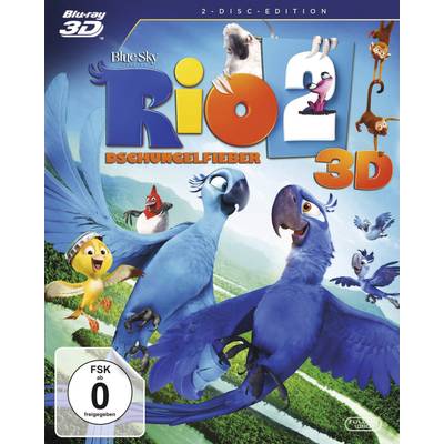 blu-ray 3D Rio 2 - Dschungelfieber (+2D Blu-ray) FSK: 0