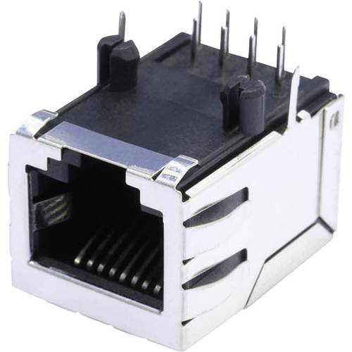 Thumbnail - BEL Stewart Connectors SS64800-056F Modular-Einbaubuchse geschirmt mit Schirmlaschen SS64800-056F Buchse, Einbau horizon...
