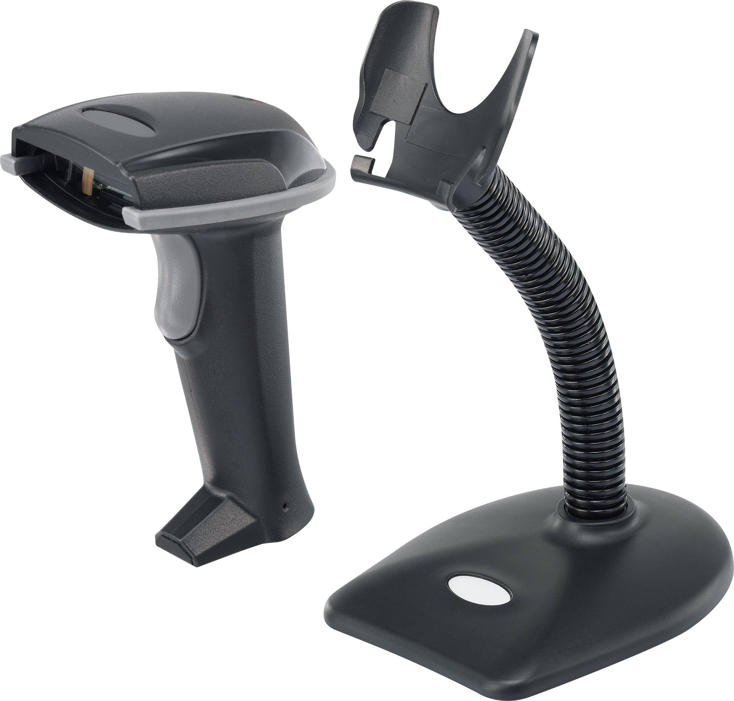 RENKFORCE LS6320E USB-Kit Barcode-Scanner Kabelgebunden 1D Laser Schwarz Hand-Scanner USB