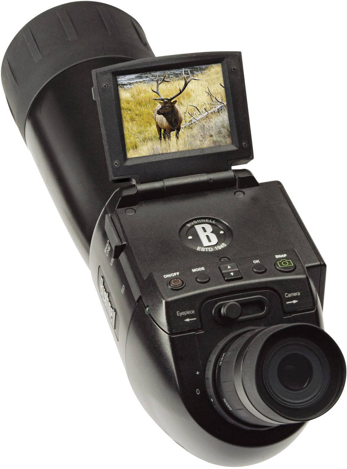 Spotting scope + digital camera Bushnell Image View Spektiv 70 mm Black