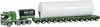 Herpa 303392 H0 LKW Modell Mercedes Benz Actros L Tieflade-Sattelzug "Kübler"