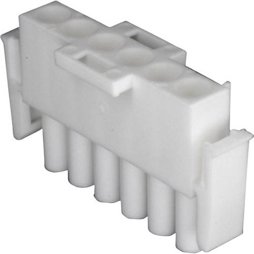 TE Connectivity Stiftgehäuse-Kabel Universal-MATE-N-LOK Polzahl Gesamt 6 640581-1 1 St.