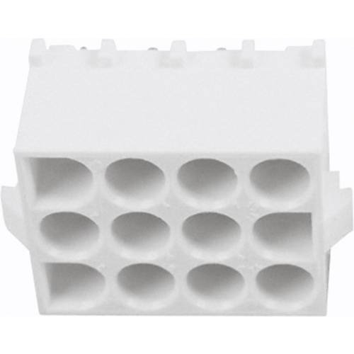 TE Connectivity Stiftgehäuse-Platine Universal-MATE-N-LOK Polzahl Gesamt 12 350433-1 1 St.