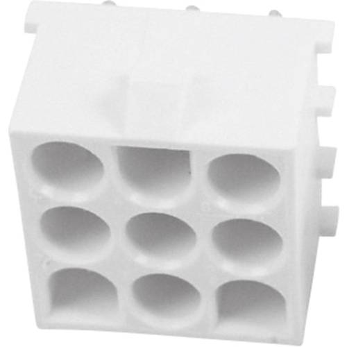 TE Connectivity Buchsengehäuse-Platine Universal-MATE-N-LOK Polzahl Gesamt 9 350763-4 1 St.