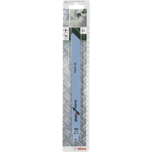 Thumbnail - Bosch Accessories 2609256707 Säbelsägeblatt Bimetall, S 1122 BF Flexible for Metal Sägeblatt-Länge 228 mm 2 St.