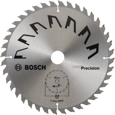 Bosch Accessories Precision 2609256B59 Kreissägeblatt 254 x 30 mm Zähneanzahl: 40 1 St.