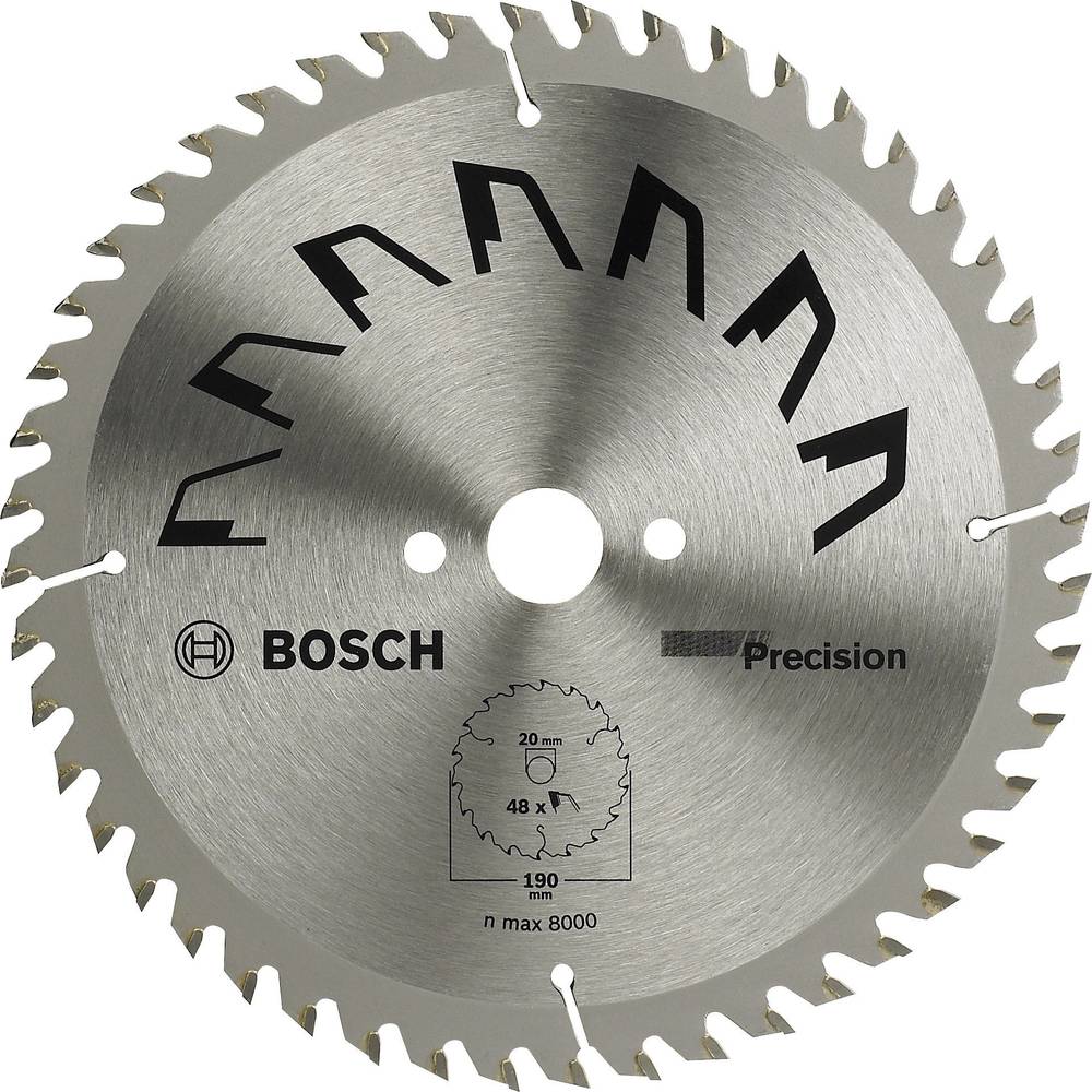 Bosch Accessories Precision 2609256935 Cirkelzaagblad 216 x 30 mm Aantal tanden: 60 1 stuk(s)