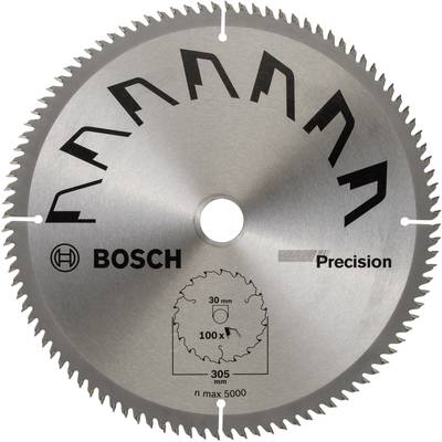 Bosch Accessories Precision 2609256B60 Hartmetall Kreissägeblatt 305 x 30 mm Zähneanzahl: 100 1 St.
