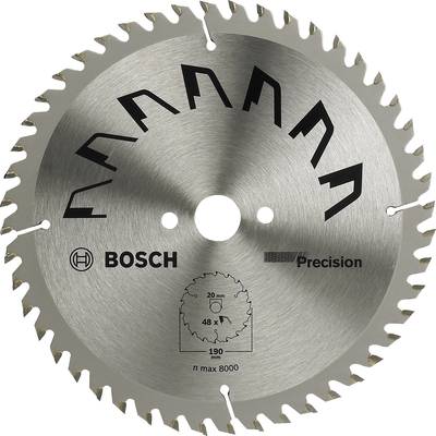 Bosch Accessories Precision 2609256937 Hartmetall Kreissägeblatt 315 x 30 mm Zähneanzahl: 48 1 St.