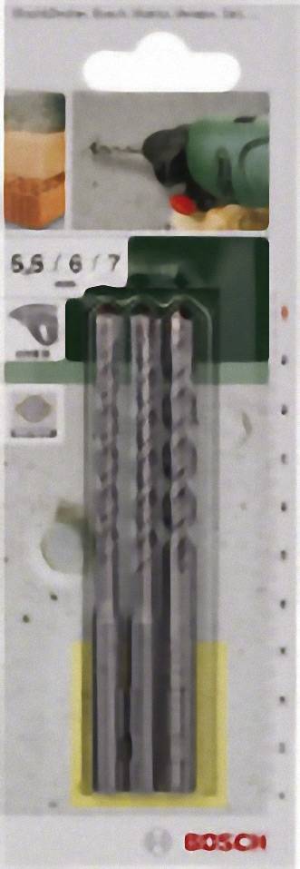 BOSCH Hartmetall Beton-Spiralbohrer-Set 3teilig Bosch 2609256909 Gesamtlänge 100 mm SDS-Quick 1 Set