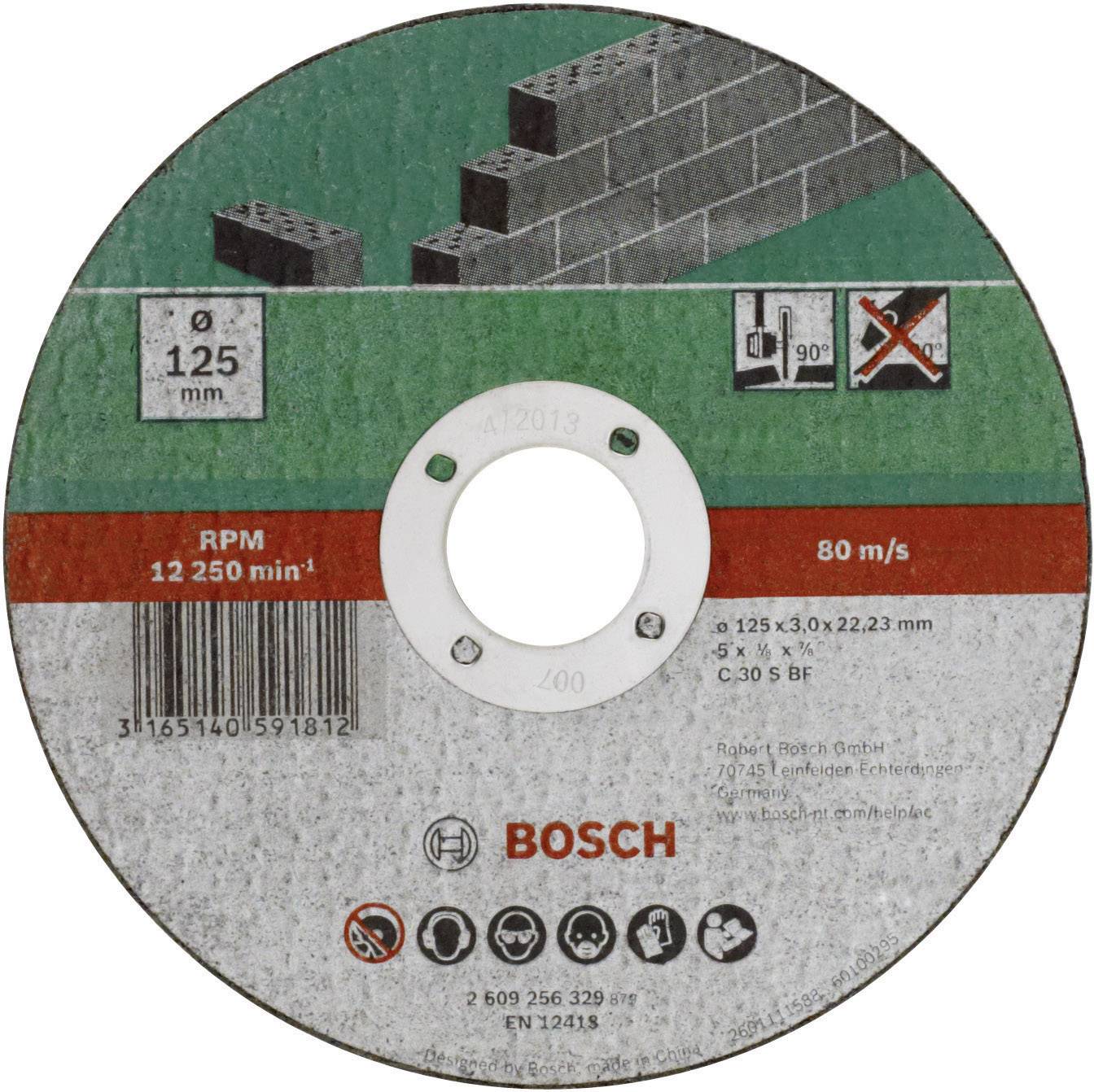 BOSCH Trennscheibe gerade, Stein Bosch 2609256328 Durchmesser 115 mm 1 St.
