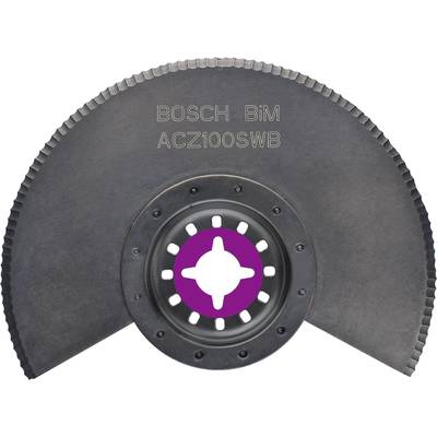 Bosch Accessories 2609256976 ACZ 100 SWB Bimetall Segmentmesser   100 mm 1 St.