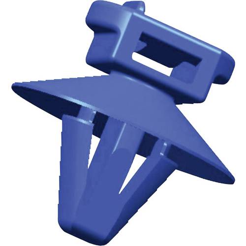 HellermannTyton 150-37691 T50RSFT6,5D18MC5BKD1 Kabelbinder 200 mm 4.60 mm Schwarz mit Spreizanker und Teller 1 St.