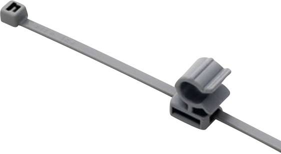 HellermannTyton 156-00013 T30ROC2A Kabelbinder 150mm 3.60mm Schwarz Kabelbündelung quer zur Montage