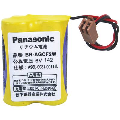 Panasonic BRAGCF2W Spezial-Batterie  Stecker Lithium 6 V 1800 mAh 1 St.