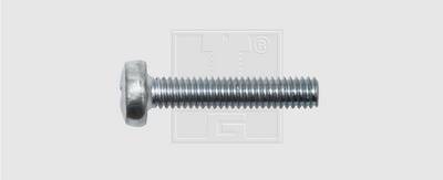 metrisches Nylon M2 x 0,4mm Gewinde Schrauben 10 Stk und Sechskantmutter Weiß