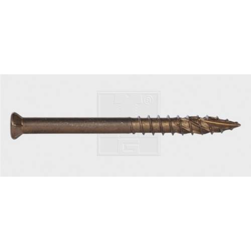 SWG 4009155754604 Terrassenschrauben 5.5 mm 50 mm T-Profil Edelstahl A2 thermisch gebräunt 500 St.